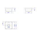 Ver imagem 4 de Cuba de Sobrepor Deca Slim 30x30 L.21030.26 Quadrada Barbante