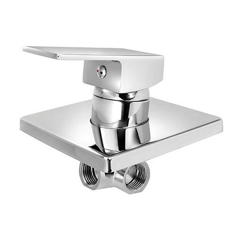 Monocomando Stoc Misturado Banheiro Quadrado Cromado 1868 Stoc Metais