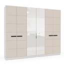 Ver imagem 4 de Guarda Roupa Casal 242,1cm 6 Portas com Espelho 240855 Lisboa Politorno Móveis