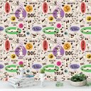 Ver imagem 2 de Papel de Parede Temático para Sala de Yoga Cachorrinhos 3,0m