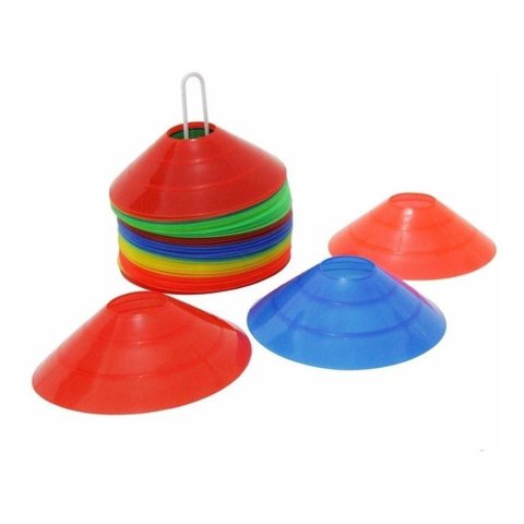 Kit Kl Master Fitness Cone Chinês Funcional 10 Unidades