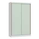 Ver imagem 5 de Guarda-Roupa Rubi New 2 Portas de Correr Infinity Branco/Blush/Pistache