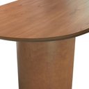Ver imagem 4 de Mesa de Jantar Flórida Oblongo - Amêndoa - Tampo 180x90cm Laminado Cinamomo