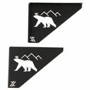 Ver imagem 1 de Mãos Francesas Pretas Ornamentadas em Aço Urso 20cm Decorativas Zarg