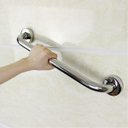 Ver imagem 2 de Alça de Apoio Inox 30cm Suporte Banheiro Box Acessibilidade Idoso Gestante Segurança Parede Apoio Re