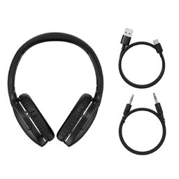 Fone de Ouvido Headphone Dobrável Sem Fio Bluetooth 5.0 Som Alto Sem Ruído Confortável Baseus - Pret - 2