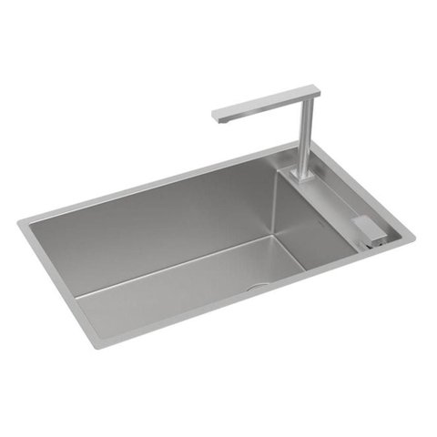 Cuba de Cozinha 70x40cm c/ Monoc Deca Inox Cc.660.70.Sup.Inx