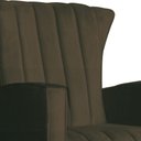 Ver imagem 4 de Poltrona Decorativa Melinda Balanço Vovo Suede Marrom - Fm