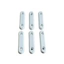 Ver imagem 2 de Sapata Deslizante 12 X 50 Mm Branca (Kit Com 200 Un)