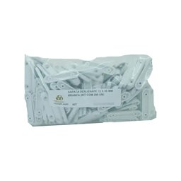 Sapata Deslizante 12 X 50 Mm Branca (Kit Com 200 Un) - 3