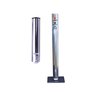Kit Suporte Porta Copo Descartável Inox Café 50ml + Lixeira Inox - 1