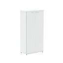 Ver imagem 3 de Armário Alto para Escritório com Portas Pivotantes PE40 Branco