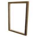 Ver imagem 1 de Moldura Flutuante para Tela Canvas Freijó 30x40cm com Chassi Tacolado.