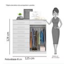 Ver imagem 2 de Comoda Albatroz New Verona Canela