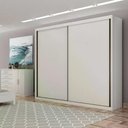 Ver imagem 3 de Guarda Roupa Bravo Gold 2 Portas 4 Gavetas Cor:branco