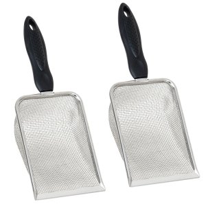 Pa Higienica Coleta Fezes Coco Kit 2 Uni Gato Cachorro Pet Animais Estimaçao Caixa de Areia Limpeza