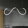 Lustre Design Moderno Rope 38w - Silicon Led 3000k - Preto - 5