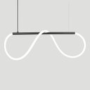 Ver imagem 2 de Lustre Design Moderno Rope 38w - Silicon Led 3000k - Preto