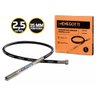 Vibrador Concreto 1000w com Mangote 35mm X 2,5m para Coluna e Lajes Menegotti - 4