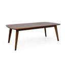 Ver imagem 2 de Mesa de Jantar de Madeira Maciça Alpes com Tampo Amassado 220cm - Iaza Moveis