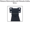 Ver imagem 7 de 3 Suportes Formato Cantoneira Invisível 30cm Mão Francesa para Prateleira Aço Reforçado Preto