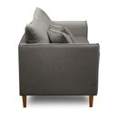 Ver imagem 3 de Sofá Living Kassia 2 Lugares 1,64m Cinza Lansofbr