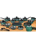Ver imagem 1 de Conjunto Panelas 17 Pc Antiaderente Panela Pressão 2 Litros