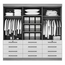 Ver imagem 2 de Guarda Roupa Casal Mônaco 6 Pts Ypê Off White Ddoro
