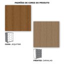 Ver imagem 5 de Cômoda Enseada 04 Gavetas Móveis Rimo - Jequitibá/carvalho
