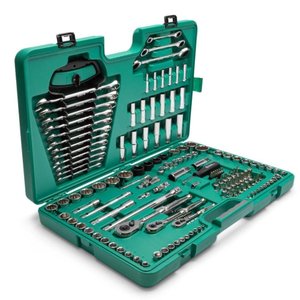 Maleta Jogo Ferramentas Completa Sata 150 Peças Mecanico