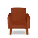 Ver imagem 1 de Mini Poltrona Cadeira Infantil Nina de Criança Suede Terracota