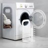 Cesto Dobrável Organizador Multiuso para Lavanderia e Banheiro:verde Água - 5