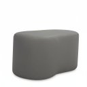 Ver imagem 1 de Puff Curvo Feijão Orgânico Sala Redondo Confortável Quarto Moderno Linho