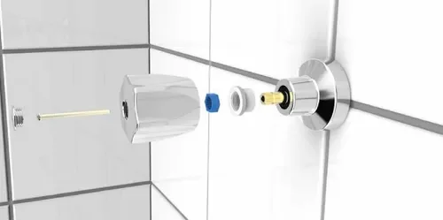 Kit 6 Acabamento Registro C40 Deca/meber/docol Cromado Blukit - 3