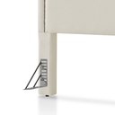 Ver imagem 4 de Cabeceira Cama Box Queen 1,60m Estofada Aruba Linho Crú