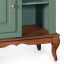 Ver imagem 4 de Gabinete para Banheiro 1 Porta 2 Nichos e Pés Luiz Xv Dália 3051