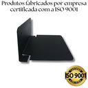 Ver imagem 7 de Kit 4 Suportes de Parede Metálicos Reforçados Aço Livros Decoração Moderna Versátil