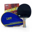 Ver imagem 1 de Raquete de Ping Pong Equilibrada Confortavel Versatil Esporte Recreação Tenis de Mesa 5 Estrelas Pro