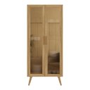 Ver imagem 5 de Cristaleira com 2 Portas de Vidro Retrô 68cm Urban Multimóveis Mp6040 Madeirado