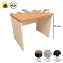 Ver imagem 2 de Mesa Para Estudos e Escritório Tampo 40mm 90cm Pés Painel