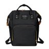 Mochila Mala Bolsa Maternidade Multiuso Multifuncional Mamadeira - Preto - 1
