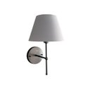 Ver imagem 5 de Kit 2 Arandelas Luminária de Parede Clássica Chumbo com Cúpula Branco Ref 19