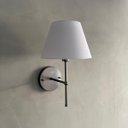 Ver imagem 4 de Kit 2 Arandelas Luminária de Parede Clássica Chumbo com Cúpula Branco Ref 19