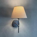 Ver imagem 2 de Kit 2 Arandelas Luminária de Parede Clássica Chumbo com Cúpula Branco Ref 19