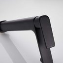 Ver imagem 3 de Misturador Monocomando Alto Slim para Cuba Lavatório Banheiro Lavabo Pia Preto Fosco Luxo Metal Pmx