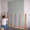 Ver imagem 6 de Kit 8 Barra Revestimento Shiplap Mdf 3mm Decoração Painel 3d