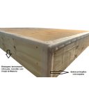 Ver imagem 2 de Base Box King Bipartido Blindado Suede Bege