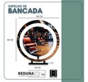 Ver imagem 3 de Espelho Redondo Simples Iluminação e Suporte Bancada 80cm