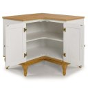 Ver imagem 3 de Balcão Buffet de Canto Estilo Farmhouse - Branco