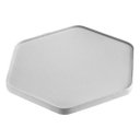 Ver imagem 1 de Bandeja Hara Mel Couro Ecológico 39,5 X 34,5 X 2 Cm:branca